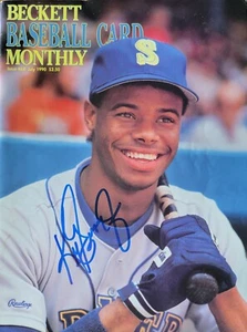 Ken Griffey Jr., Autographed Beckett Baseball Card Monthly, 1990 - Picture 1 of 4
