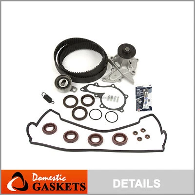 Kit de correa de distribución junta de bomba de agua para 93-97 Toyota Celica Geo Prizm 1.8 7AFE Foto 1 de 4