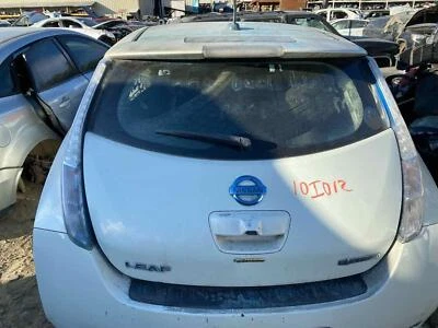 Puerta trasera maletero Nissan Leaf SL 2012 cámara de visión trasera blanca QX1 daños en pintura Foto 1 de 4