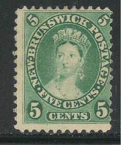 New Brunswick #8 (A5) FVF USED - 1860-63 5c Queen Victoria  - Picture 1 of 1