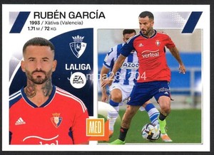 RUBEN GARCIA #14 CA OSASUNA CHROME LA LIGA ESTE 2023-24 PANINI 23/24