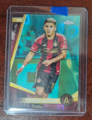 2024 Topps Chrome MLS THIAGO ALMADA Image Variation Refractor #2 - Image 1 of 2