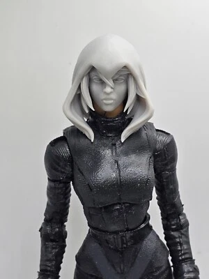 3d 打印 RAVEN REBIRTH HEAD #3 7" 1: 10 钻石精选 MCFARLANE DC MULTIVERSE — 第 1/2 张图片