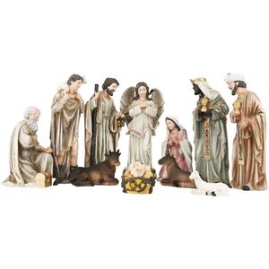 Nativity Scene Set 12 Inch 11 Piece Holy Family & Magi Nacimiento |2194SN| New - Picture 1 of 9