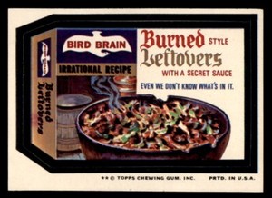 1974 Topps Wacky Packages Series 11 #13 Bird Brain Leftovers NM/MT *d2