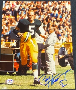 Paul Hornung Green Bay Packers HOF 1986 foto 8x10 autografata ~ PSA/DNA - Foto 1 di 5