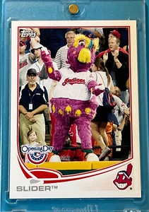 2013 TOPPS OPENING DAY - SLIDER - CLEVELAND INDIANS MASCOT #M-24 (SP) - Picture 1 of 1
