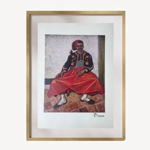 Vincent Van Gogh - The Zouave ( 1888, Arles) - Vintage Limited Edition Art Print - Picture 1 of 8
