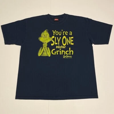 CLASSIC 2008 DR. SUESS GRINCH T SHIRT (XL) - Image 1 of 4
