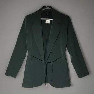 Athleta Cosmic Blazer Jacket Green Fitted Travel Women’s Pockets Size 2 - Picture 1 of 11