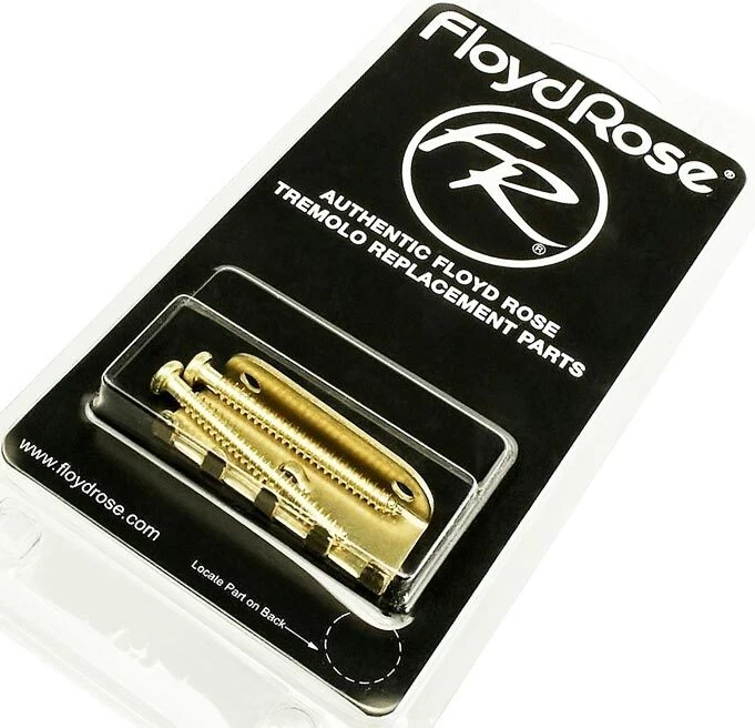 Genuine Floyd Rose BRASS Tremolo Tension Spring Claw with Screws - FRTCBRASS - Image 1 of 1