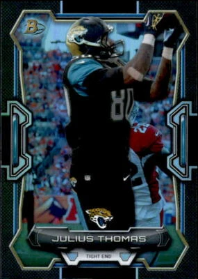 Julius Thomas 2015 Bowman Black Rainbow Parallel Card #34 - Image 1 of 2