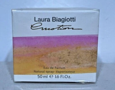 EMOTION BY LAURA BIAGIOTTI PARA MUJER 1,6 OZ 50 ML EAU DE PARFUM SPRAY SELLADO NUEVO Foto 1 de 2