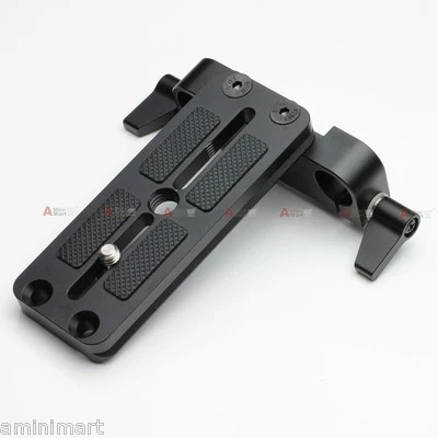 Placa base de placa de liberación rápida QR para plataforma de enfoque de seguimiento cola de milano Arca-Swiss Foto 1 de 4