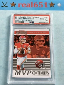 2019 Contenders MVP #PM PATRICK MAHOMES II | Perfect PSA 10 Gem Mint | Chiefs  - Bild 1 von 2
