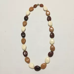 Collar Lucite Vintage Boho Hippie Tribal - Imagen 1 de 13