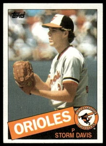 1985 Topps #599 Storm Davis - Picture 1 of 2