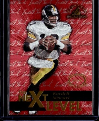 1997 Pinnacle Inscriptions #37 Kordell Stewart Challenge Collection Red - Image 1 of 2