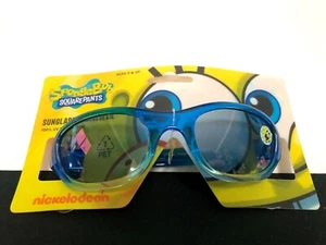 Spongebob BLUE 100% UV Shatter Resistant Wrap Sunglasses NWT - Picture 1 of 2
