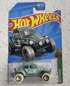 NEW Hot Wheels 2021 Volkswagen “Baja Bug” 160/250 Mud Studs Series 5/5 RARE - Picture 1 of 7