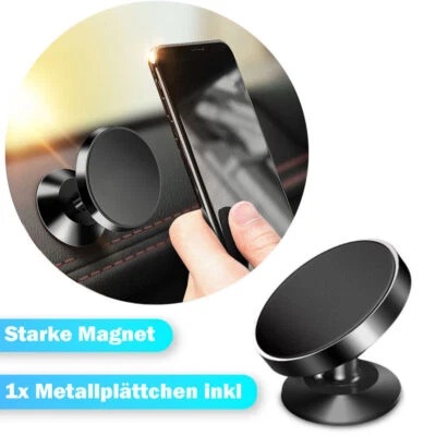 MARKENLOS Universal Magnet Handyhalterung Auto Navi Armaturenbrett KFZ Smartphone Halter