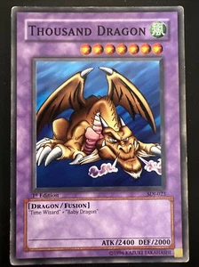 Yu-Gi-Oh! TCG Thousand Dragon Starter Deck Joey SDJ-023 1st Edition Common - Picture 1 of 2