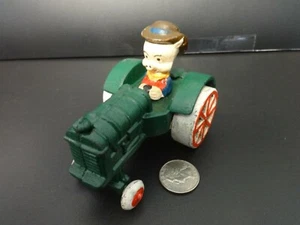 Looney Tunes Porky Pig Gusseisen grün Traktor - gebraucht & sauber - Bild 1 von 7