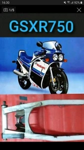 SUZUKI GSXR750 1985 BASCULANTE ORIGINAL - Imagen 1 de 5
