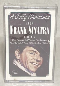 Frank Sinatra A Jolly Christmas Cassette Tape New Unopened Ol Blue Eyes Holiday - Picture 1 of 3