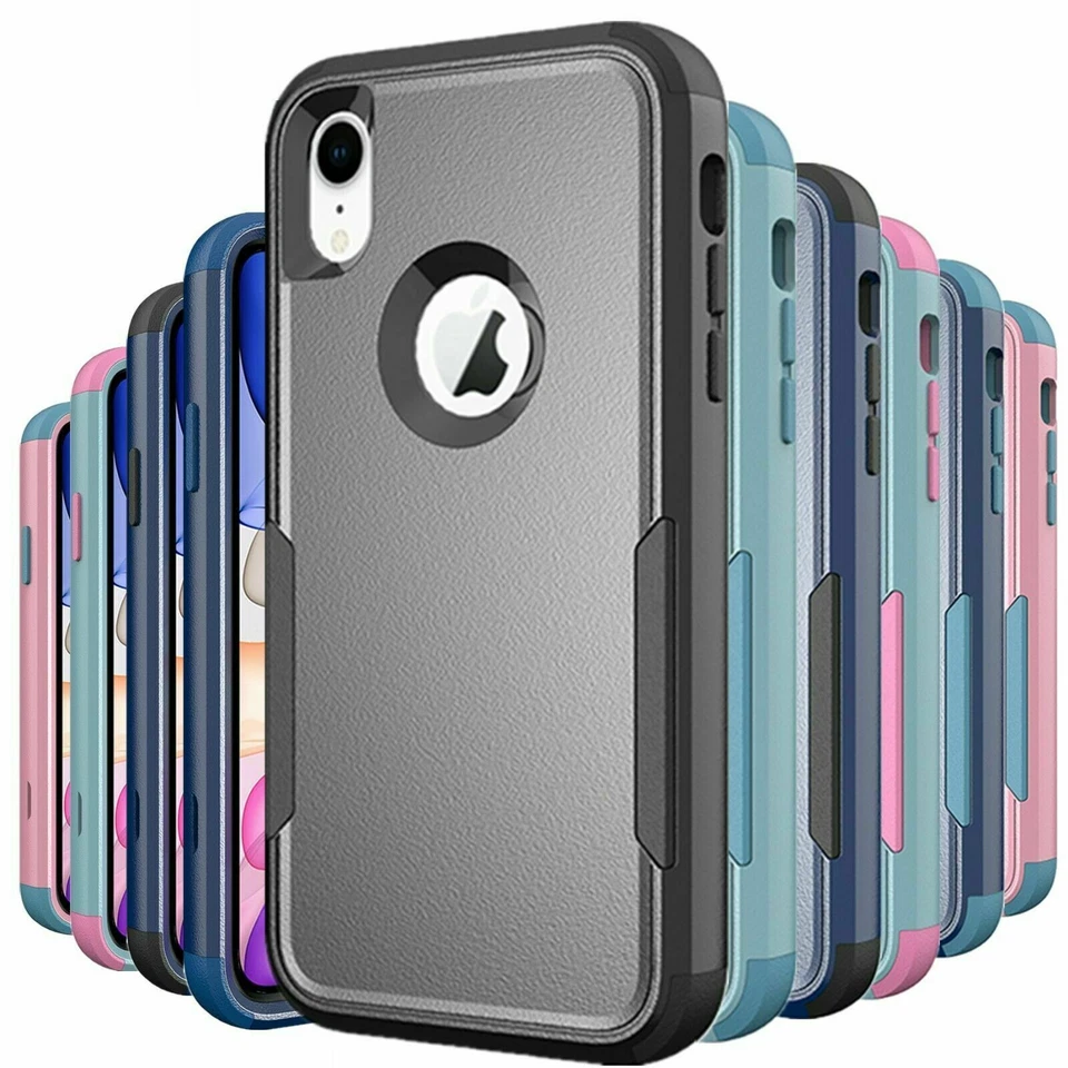 Phone Case For Apple iPhone X XR XS Max 10 Shockproof Protective Hard Cover  - Image 1 of 1