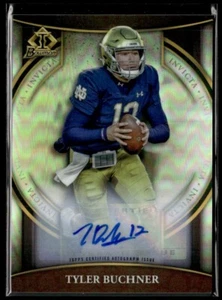 2022 Bowman Universtiy Chrome Invicta Tyler Buchner RC Auto 47/99 Notre Dame - Picture 1 of 2