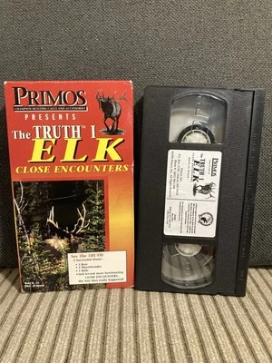 Primos The Truth 1 Elk Close Encounters VHS Tape 1995 Vintage Elk Hunting Videos - Image 1 of 2