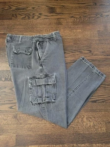 Pantalones de mezclilla cargo Tri-Waist Comfort System para hombre talla 38 X 28 - Imagen 1 de 10