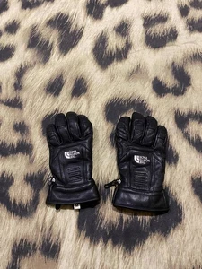 The North Face Damen Montana Skihandschuhe Gr. M Leder Distressed Faded - Bild 1 von 10
