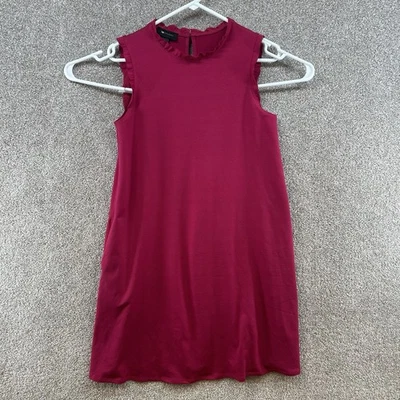 AB Studio Women's Dress Size Small Pink Sleeveless Mock Neck Shift - Image 1 of 4