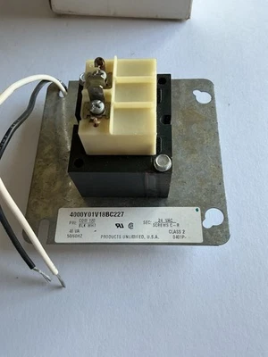 PRODUCTS UNLIMITED # 4000Y01V18BC227 / ISOLATION TRANSFORMER, (40VA). - Image 1 of 4
