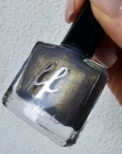 Femme Fatale 'Sorcerer's Hat' Graulila Gold Shimmer Indie Nagellack - Bild 1 von 4