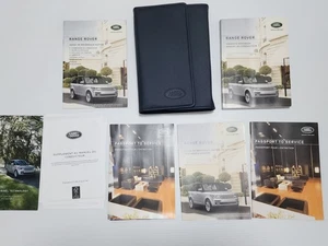 2016 2017 Land Rover RANGE ROVER Owners Manual books case Set FULL SIZE Sc  - Picture 1 of 11