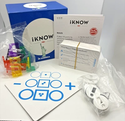 Игра iKNOW in America Trivia от Tactic Games 2015 — открытая коробка — запечатанные игровые предметы - Изображение 1 из 4