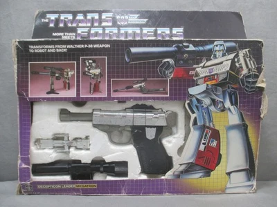Transformers G1 Megatron Completo con Caja 1984 Vintage Takara Foto 1 de 4