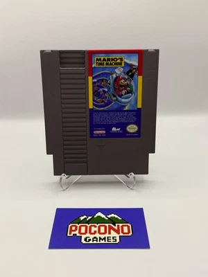 Mario's Time Machine (Nintendo Entertainment System, 1994) EXCELLENT CONDITION! - Image 1 of 4