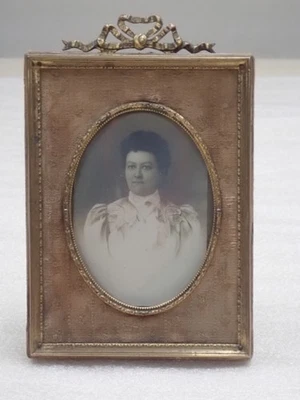 Ancien cadre à noeud porte photo époque 1900 - Photo 1/4