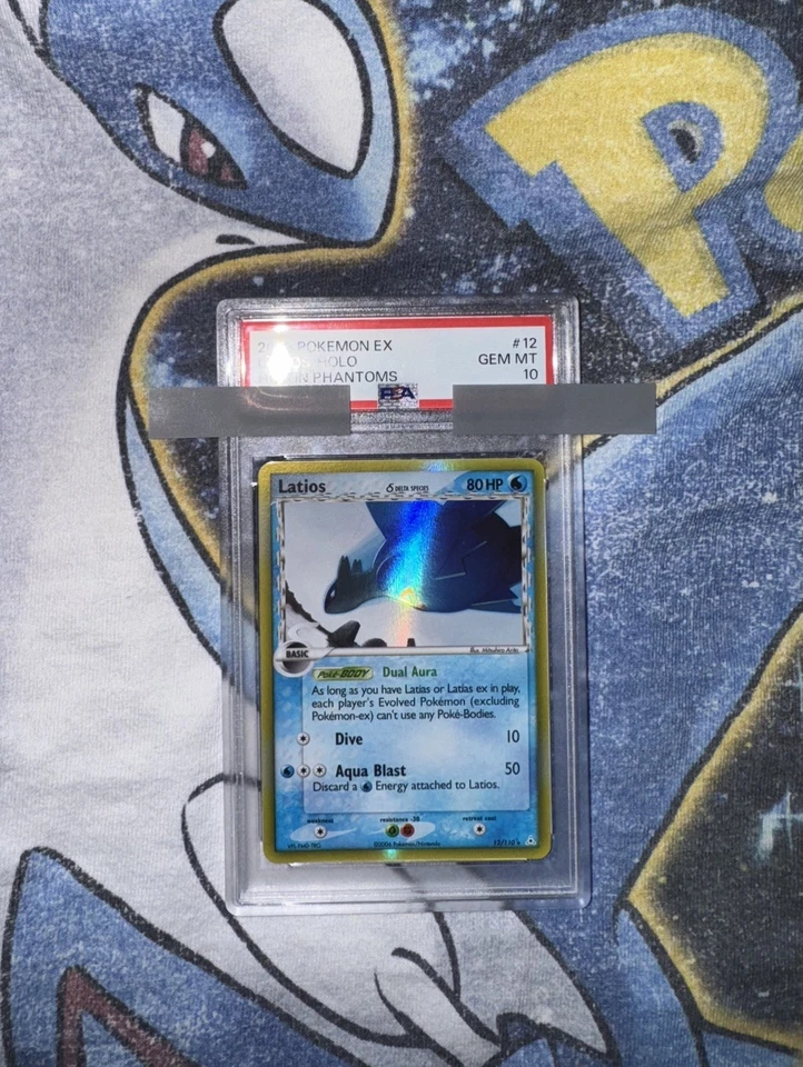 2006 POKEMON EX HOLON PHANTOMS #12 LATIOS-HOLO PSA 10 - Image 1 of 1