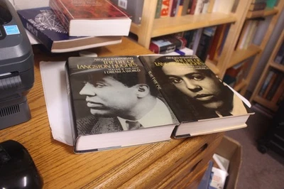 Arnold Rampersad - THE LIFE OF LANGSTON HUGHES - 2 vols, HC/DJ, 1986-88 VG - Image 1 of 2