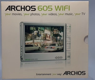 Reproductor multimedia Archos 605 Wifi 30 GB Foto 1 de 4