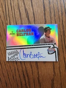 2005 Topps Pack Wars #PWA-CB Carlos Beltran Autographs - Picture 1 of 2