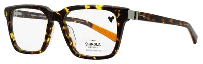 Gafas rectangulares Shinola Flexon SH15000 242 ámbar tortuga 54 mm Foto 1 de 3