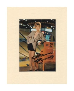 Jeanie Buss Playboy Stockings LA Lakers Orig. Signed Mounted Autograph Photo COA - Picture 1 of 1