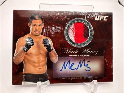 Mark Munoz 2014 Bloodlines Ruby Auto Relic 2/8 UFC - 1621 - Image 1 of 2