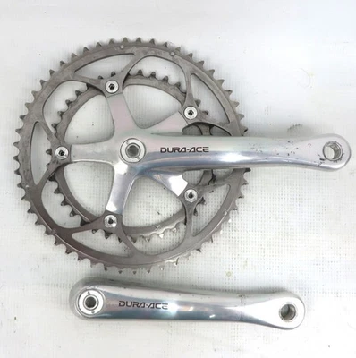 SHIMANO DURA-ACE CRANKSET FC-7701 175mm 39-53t 628g Double Octalink V1 - Image 1 of 3